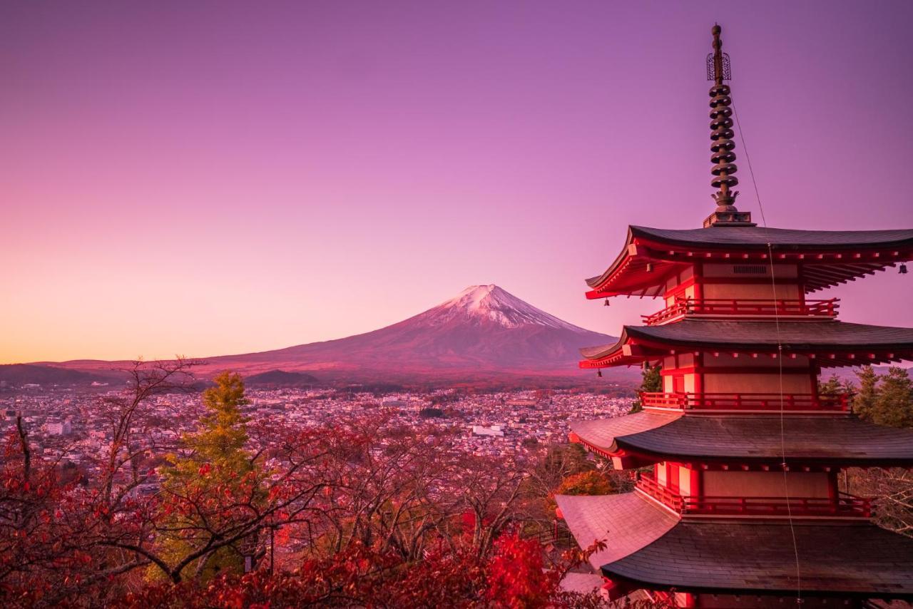 Ryokan Fuji Heights Fujikawaguchiko Eksteriør bilde